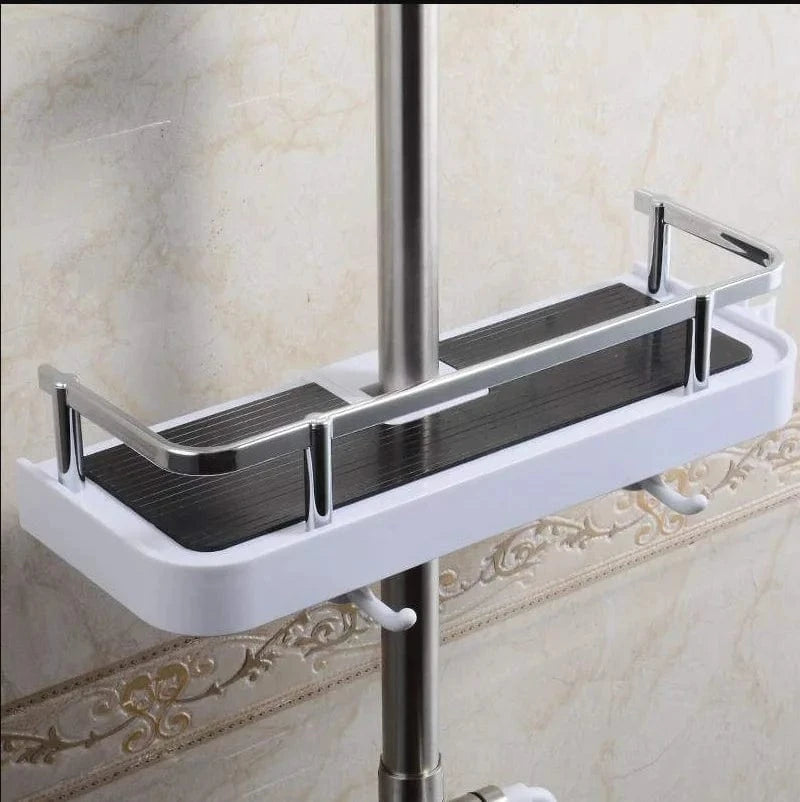 Étagère de douche sur barre