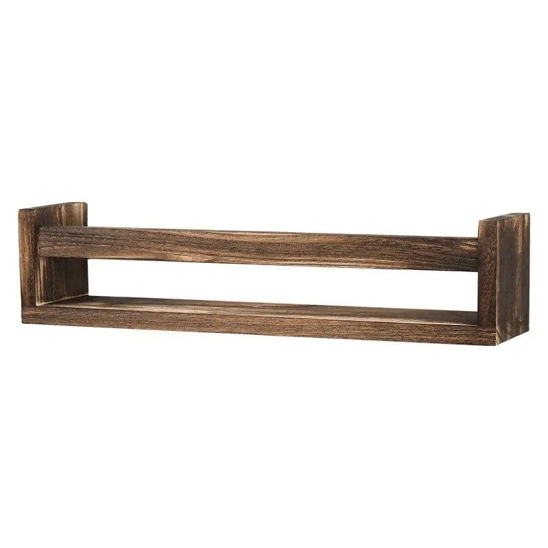 Étagère murale bois naturel