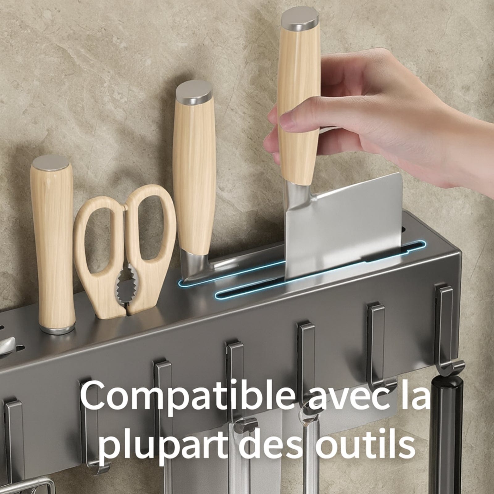 Étagère murale cuisine de rangement