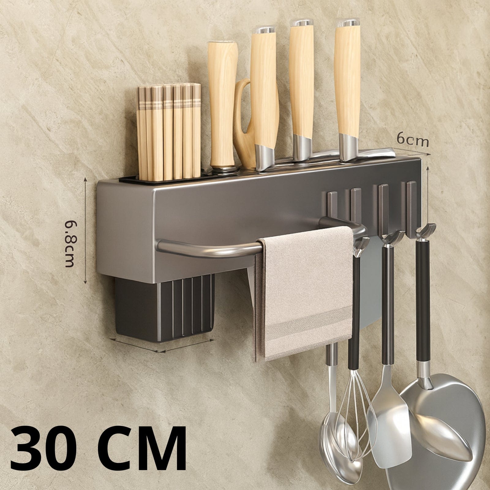 Étagère murale cuisine de rangement