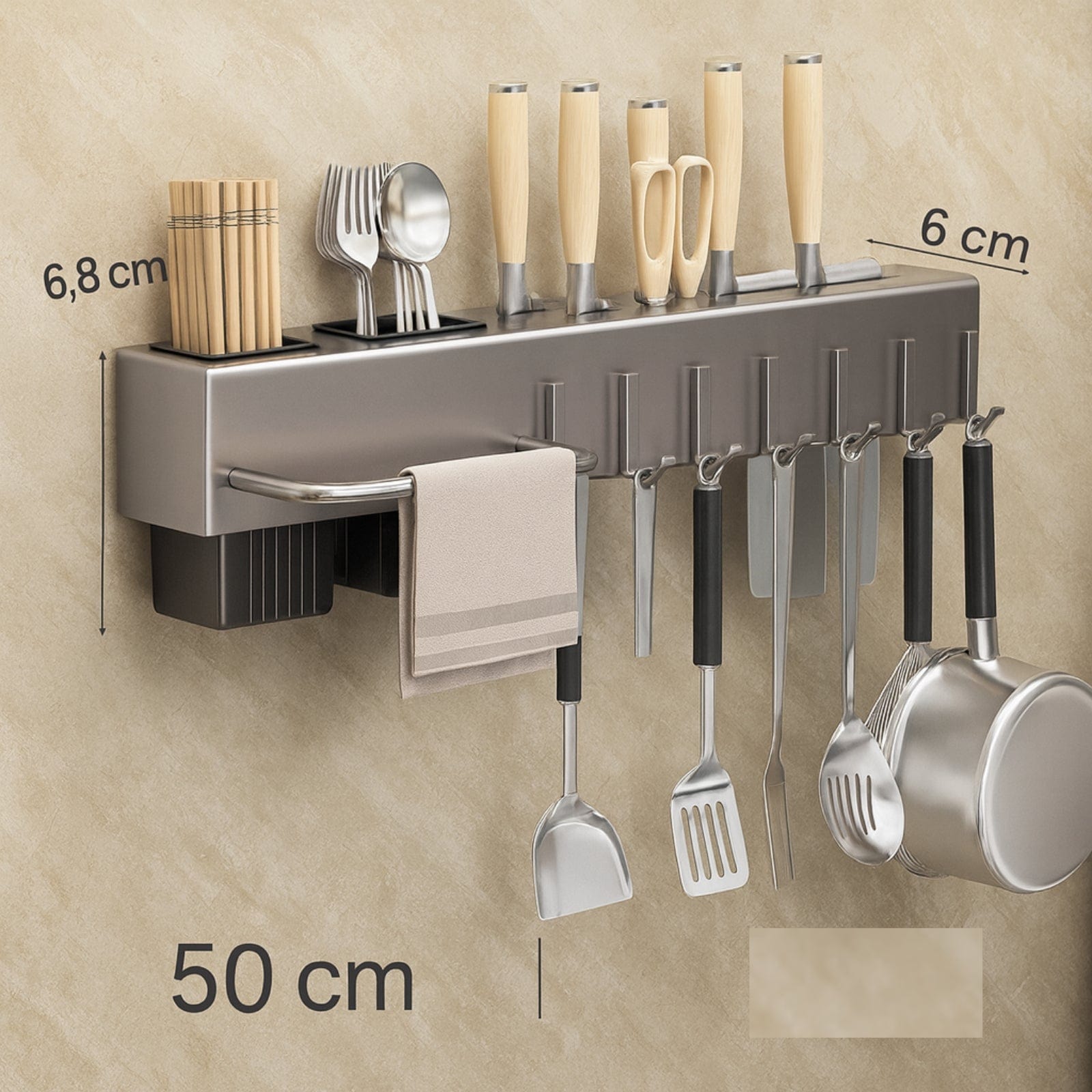 Étagère murale cuisine de rangement