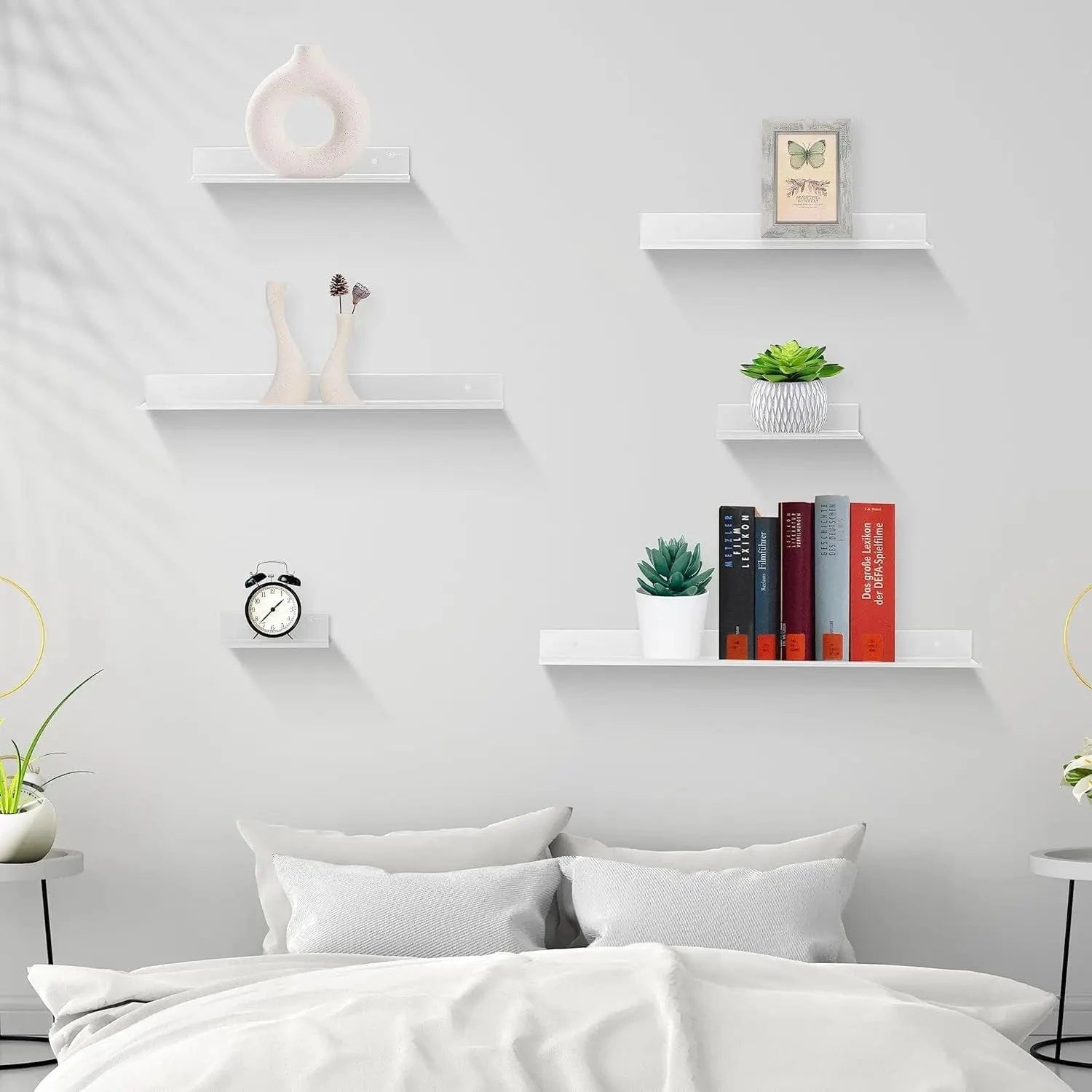 Étagère murale design blanche