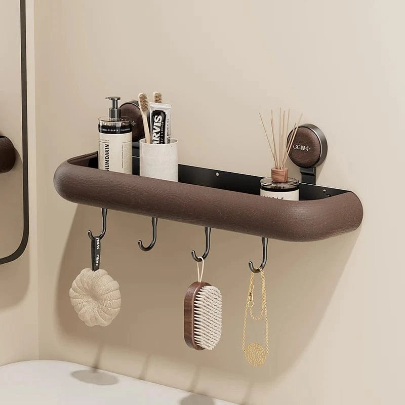 Étagère murale salle de bain chic