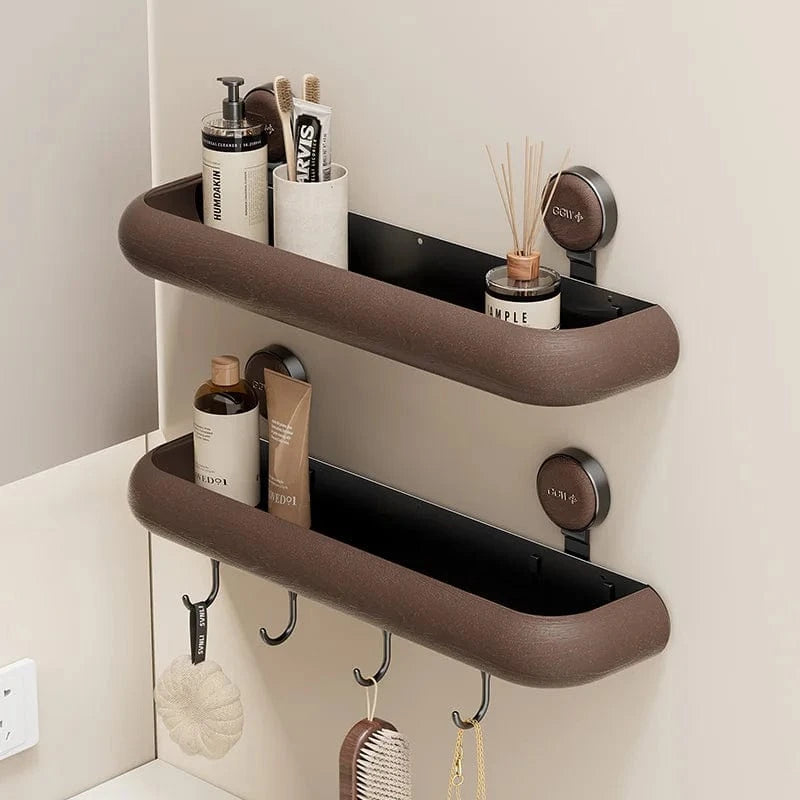 Étagère murale salle de bain chic