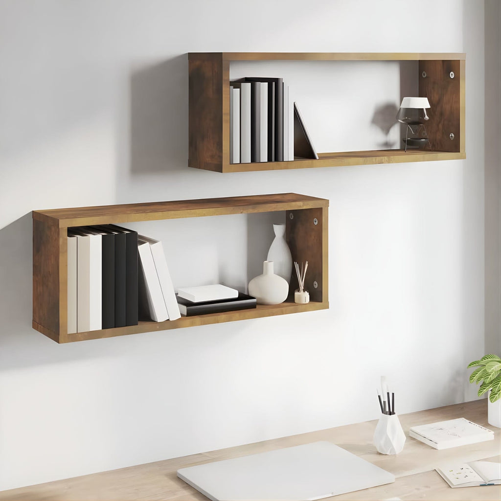 2 Étagères murales Cube