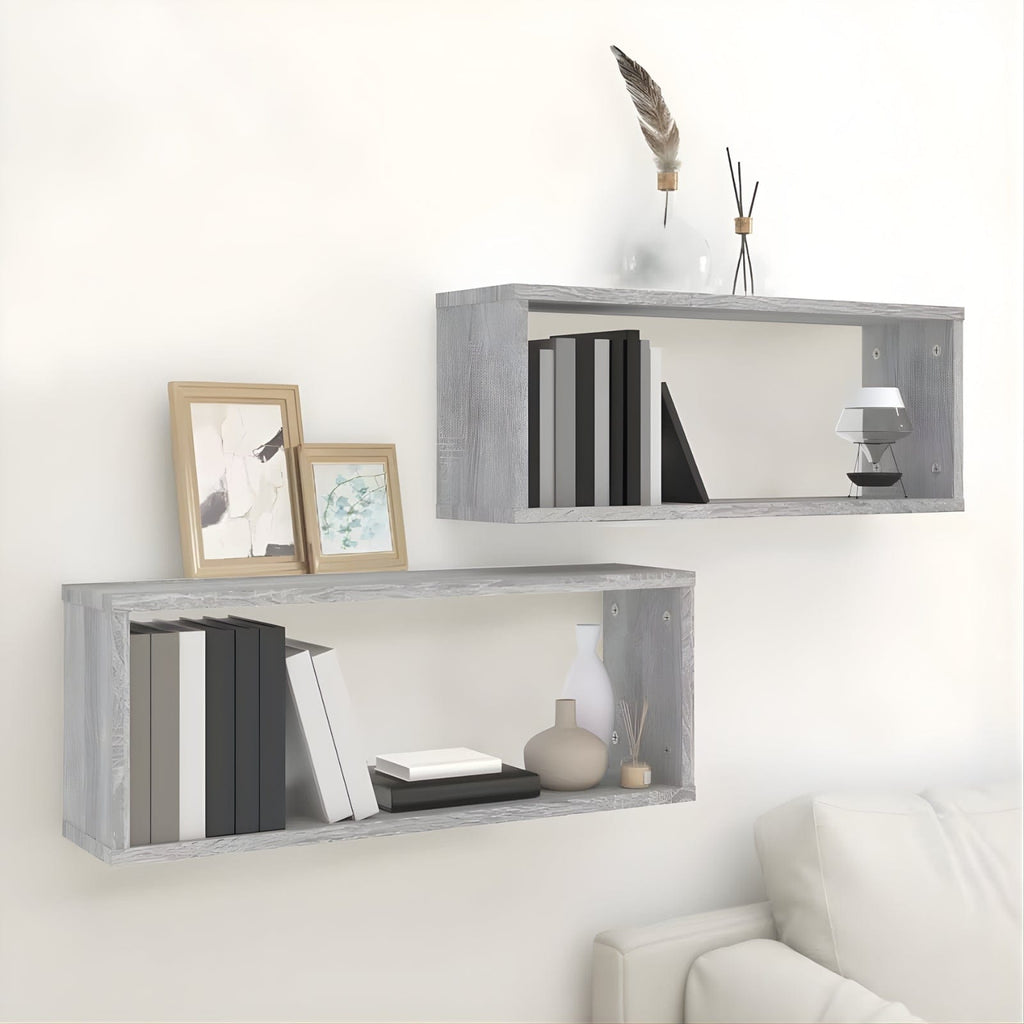 2 Étagères murales Cube