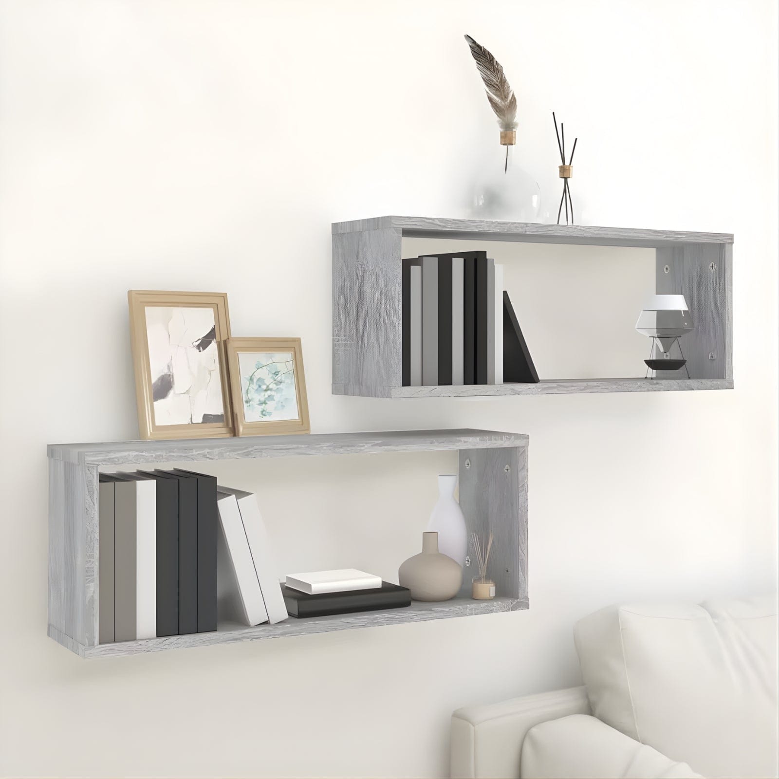 2 Étagères murales Cube