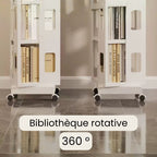 Bibliothèque tournante design