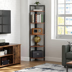 Étagère d'angle à 5 Niveaux