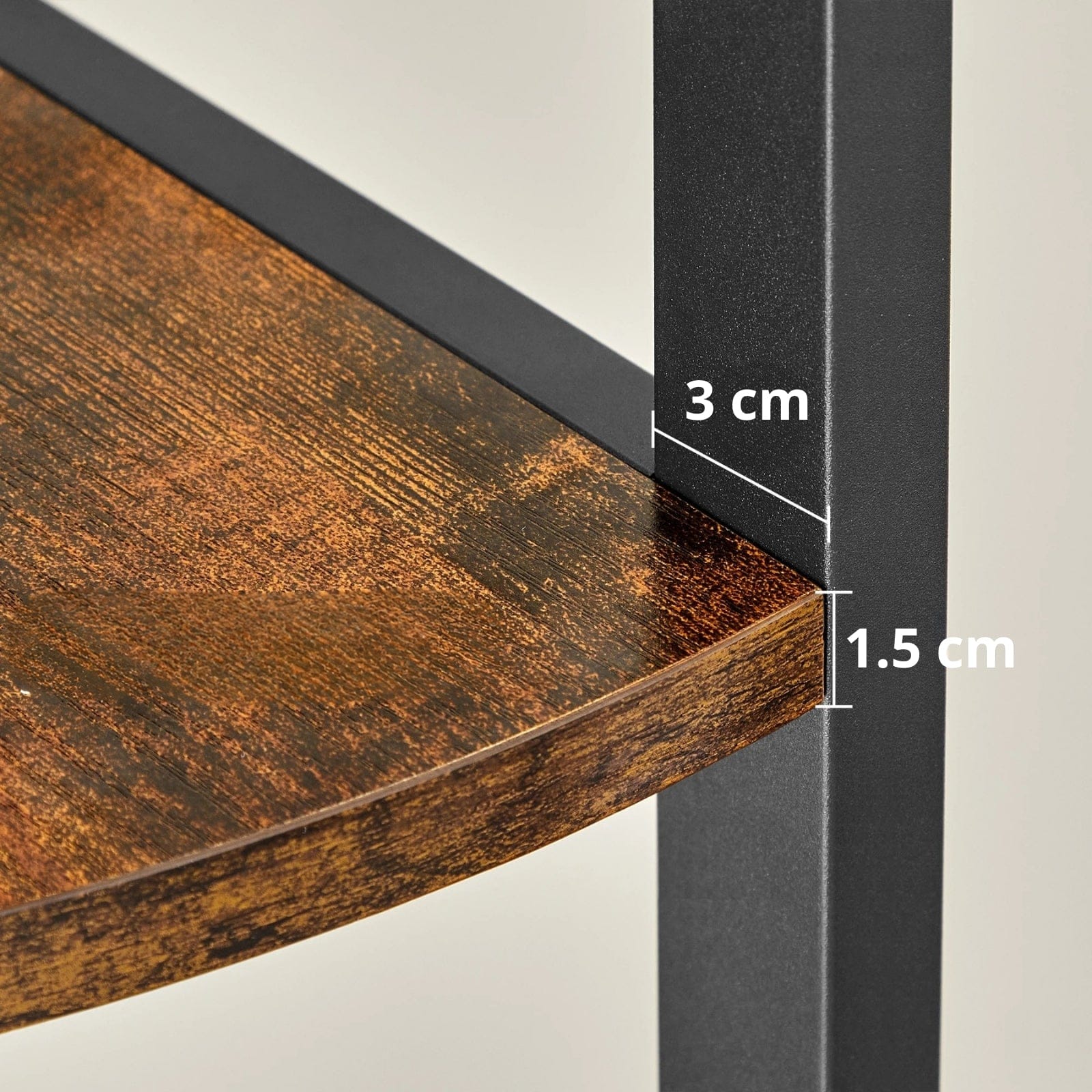 Étagère d'angle à 5 Niveaux