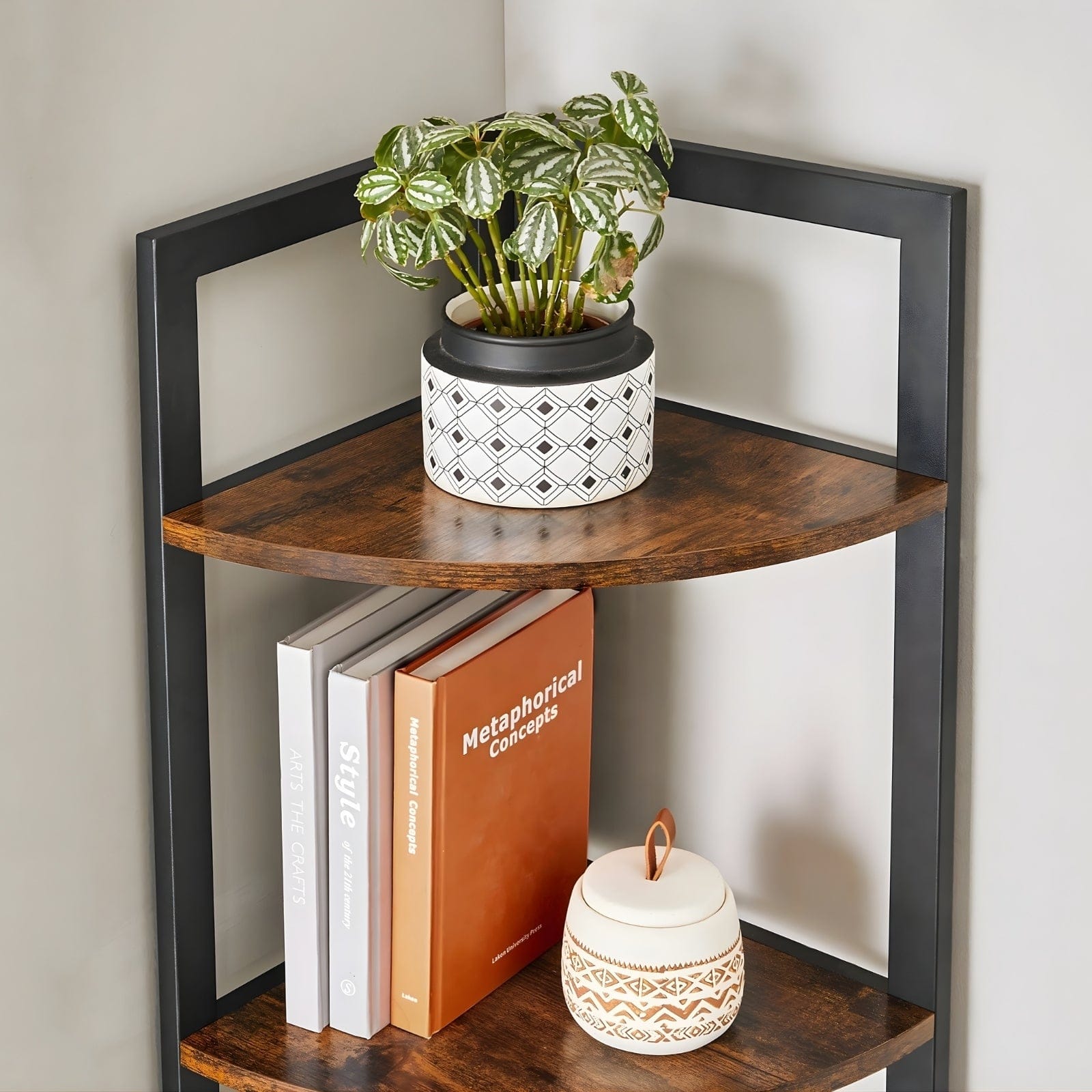 Étagère d'angle à 5 Niveaux