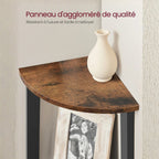 Étagère d'angle en échelle