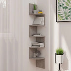 Étagère d'angle murale design