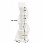 Étagère d'angle murale moderne