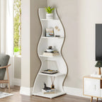 Étagère d'angle murale moderne