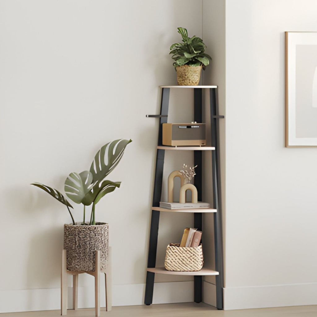 Étagère d'angle petite échelle
