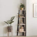 Étagère d'angle petite échelle