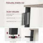 Étagère d'angle petite échelle