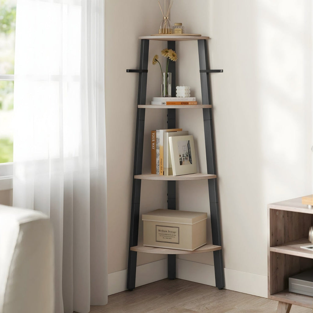 Étagère d'angle petite échelle