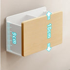 Étagère de toilette en bois massif