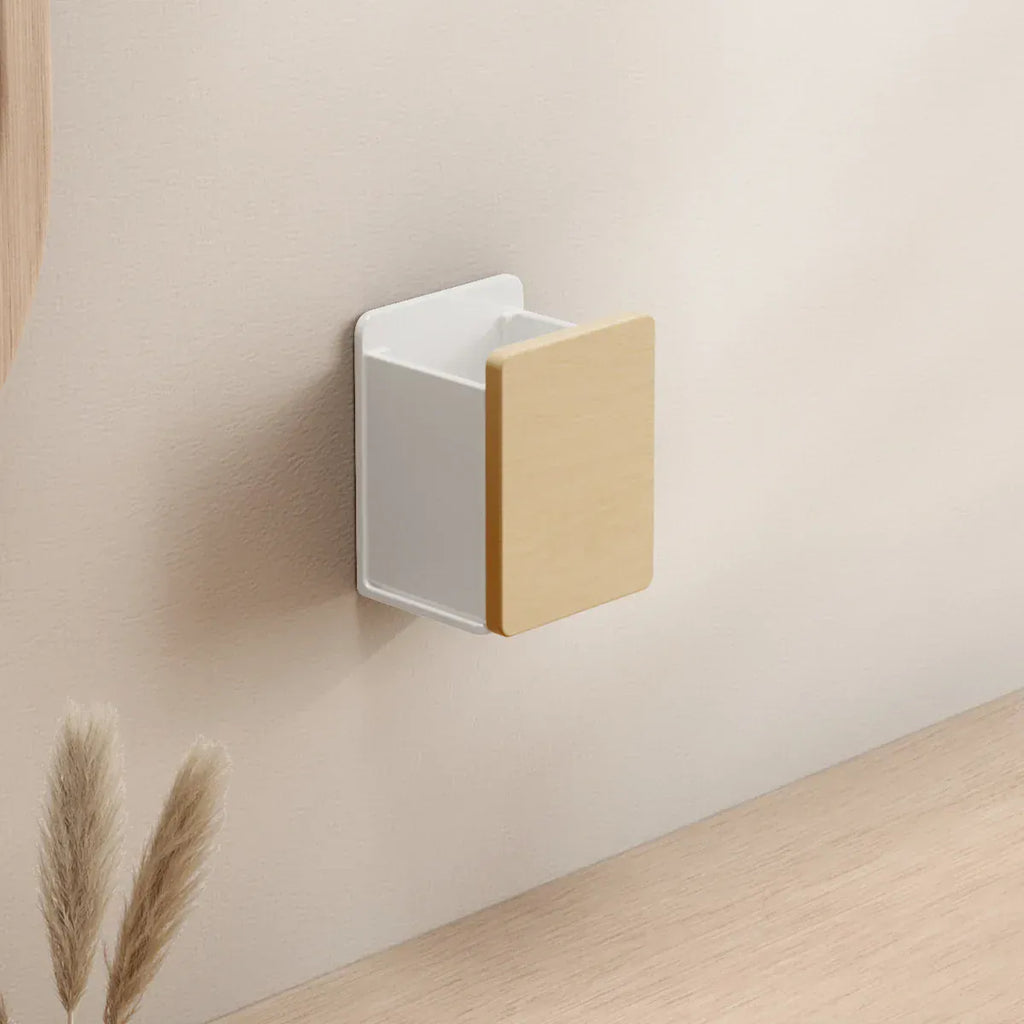 Étagère de toilette en bois massif