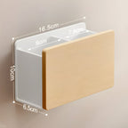 Étagère de toilette en bois massif