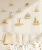 Étagère en bois murale