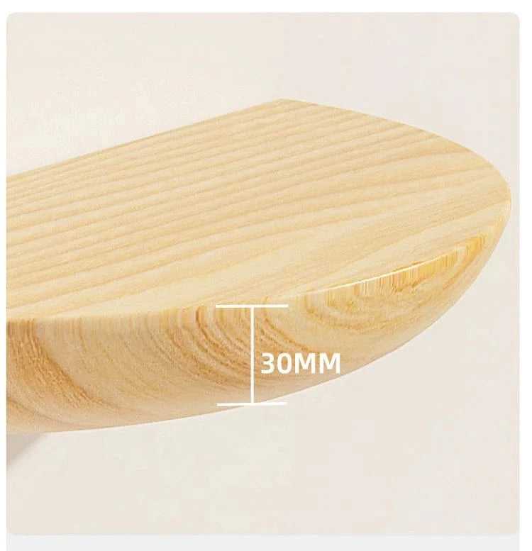 Étagère en bois murale