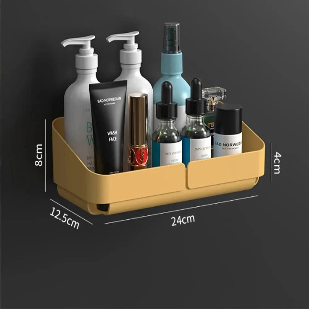 Étagère murale adhésive salle de bain