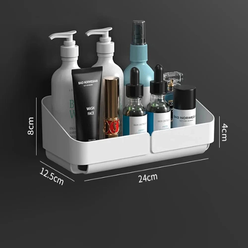 Étagère murale adhésive salle de bain