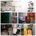 Étagère murale balais et serpillières