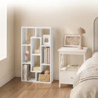 Étagère murale blanche 8 compartiments