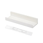 Étagère murale blanche laquée