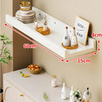 Étagère murale bois massif