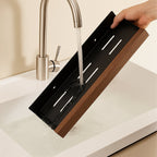 Étagère murale bois métal