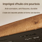 Étagère murale bois métal