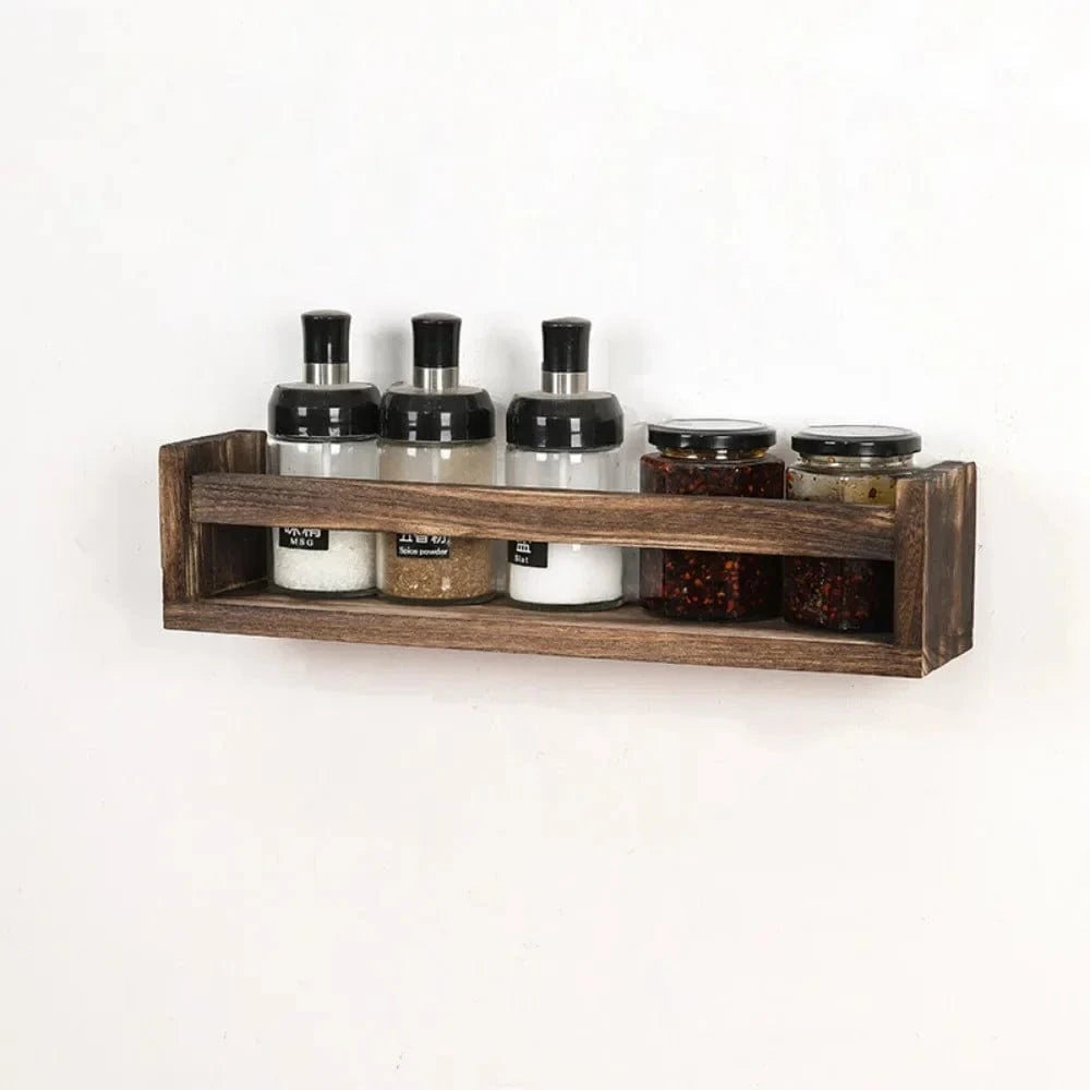 Étagère murale bois naturel