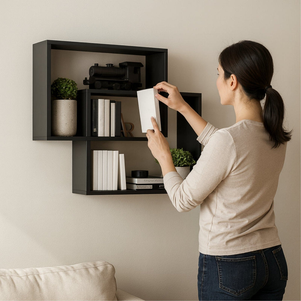 Étagère murale chambre à coucher