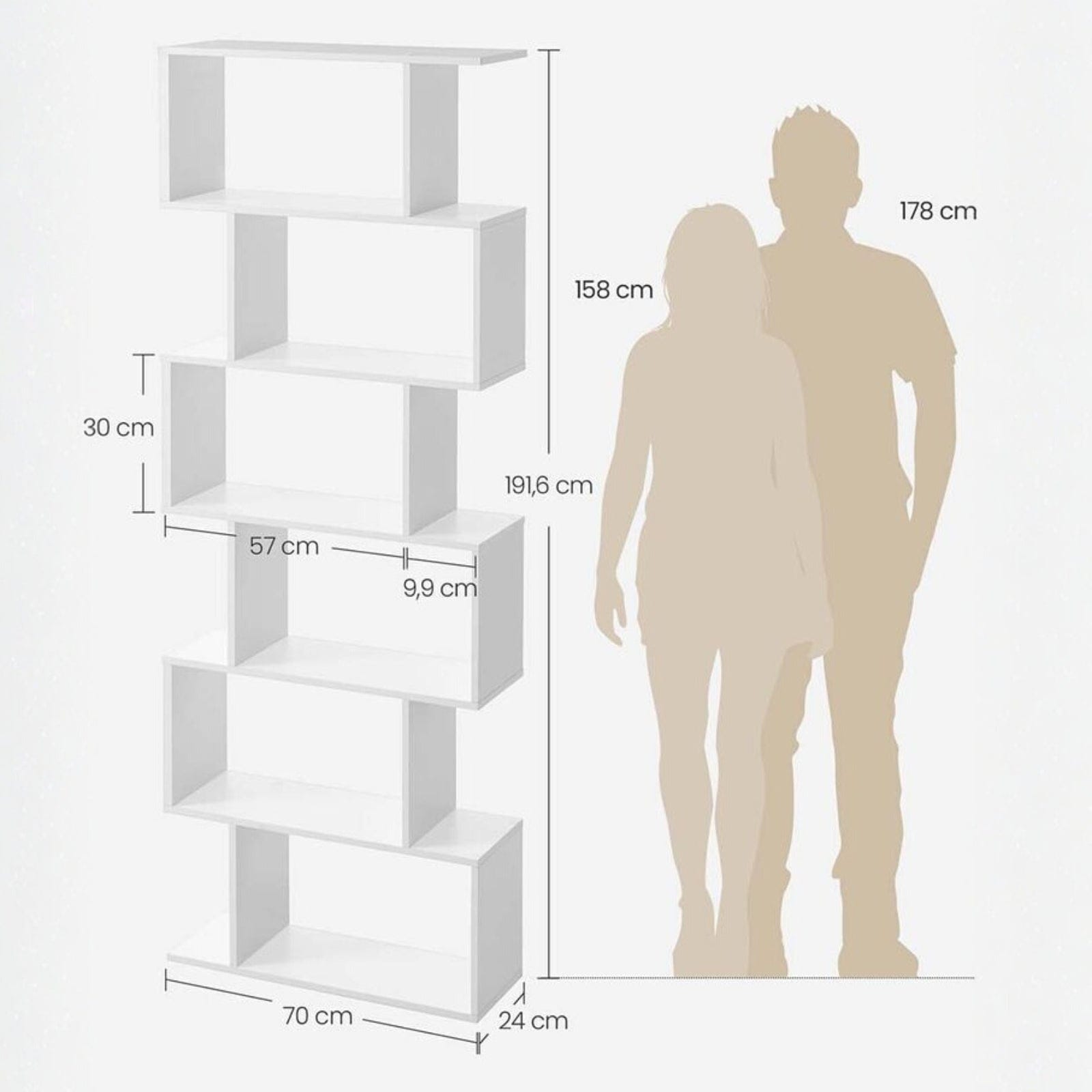 Étagère murale chambre adulte