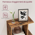 Étagère murale chambre adulte