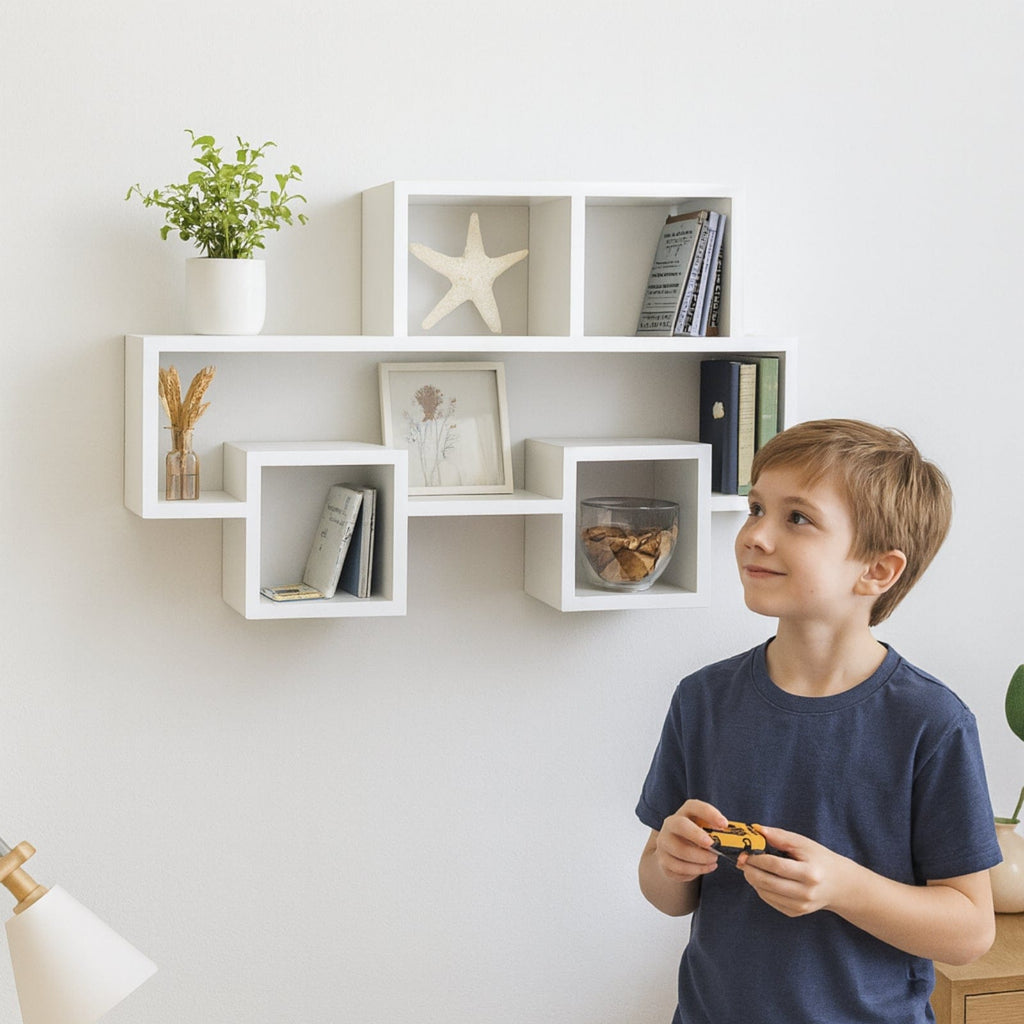 Étagère murale chambre garçon