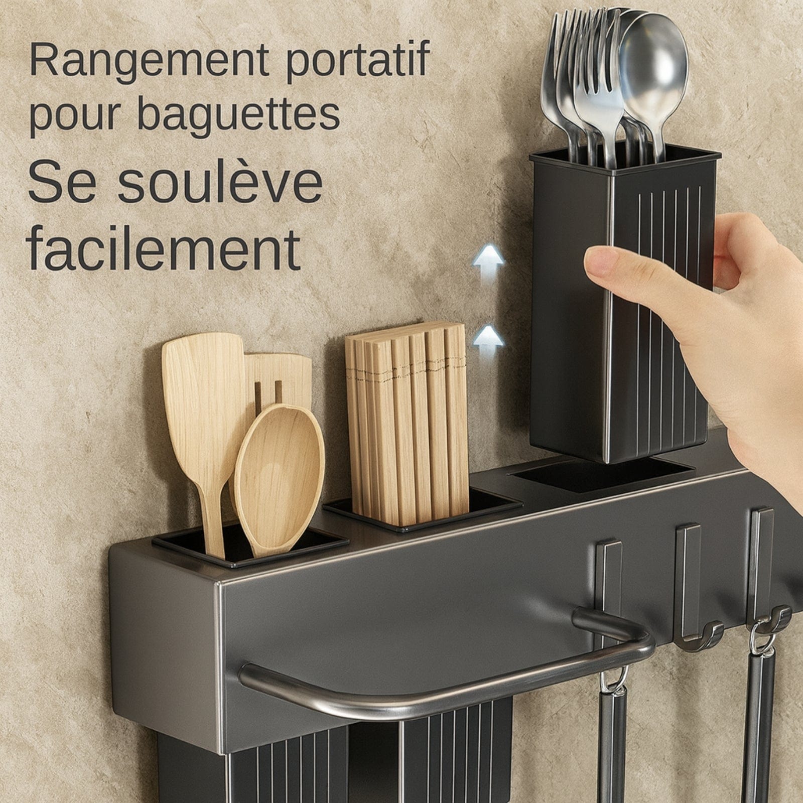 Étagère murale cuisine de rangement