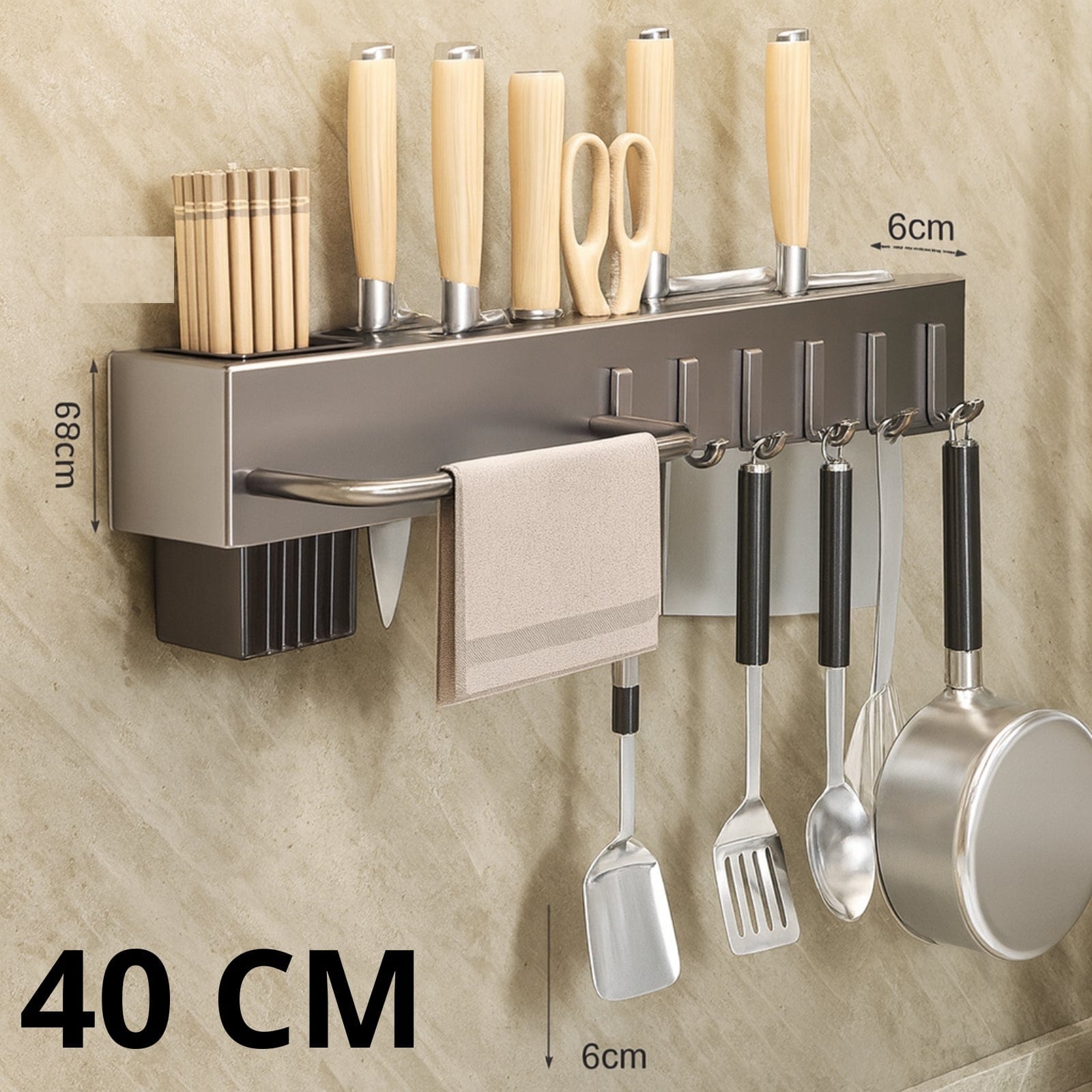 Étagère murale cuisine de rangement