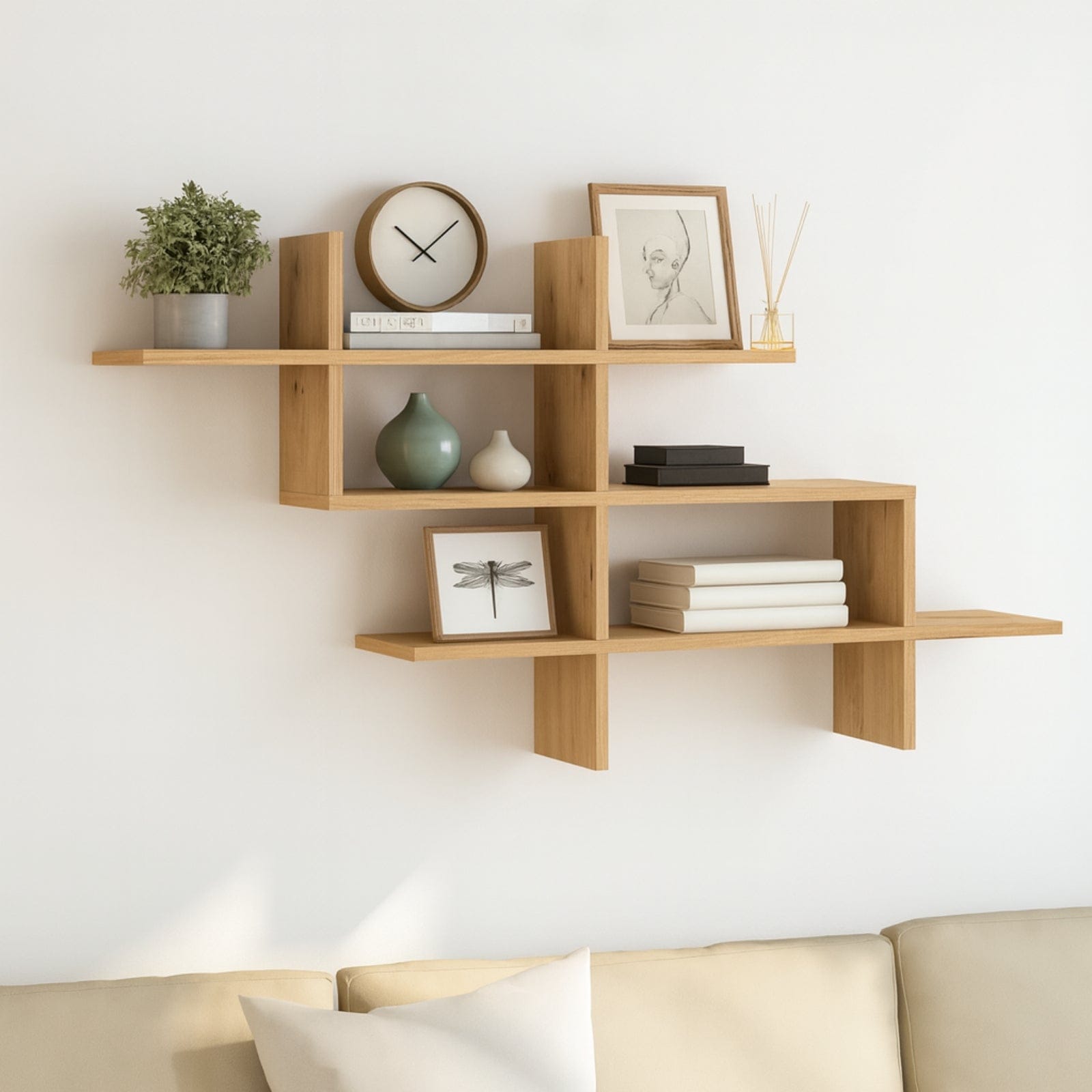 Étagère murale décorative