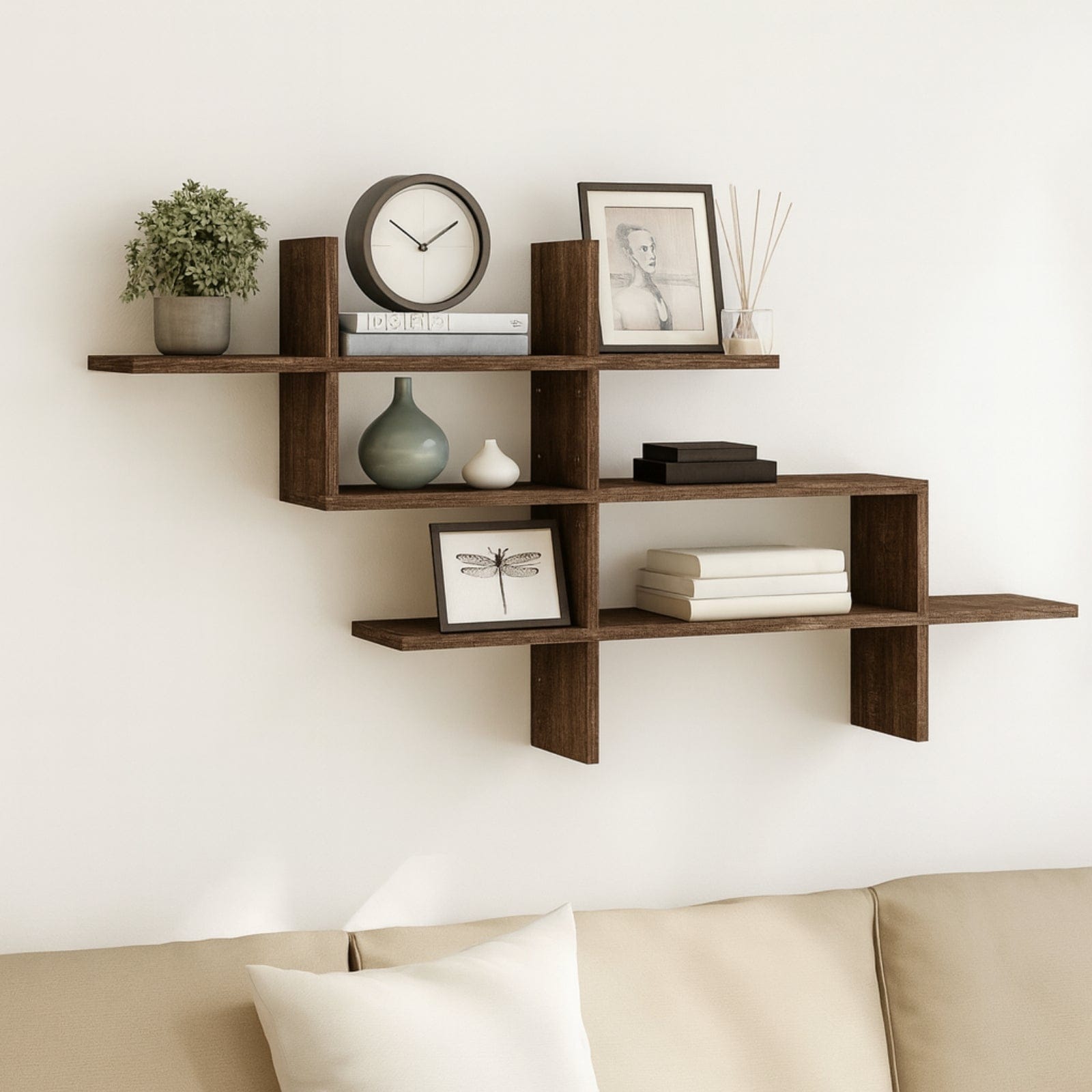 Étagère murale décorative