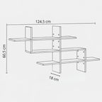 Étagère murale décorative