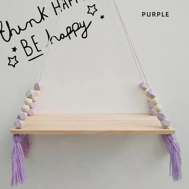 Étagère murale décorative en bois