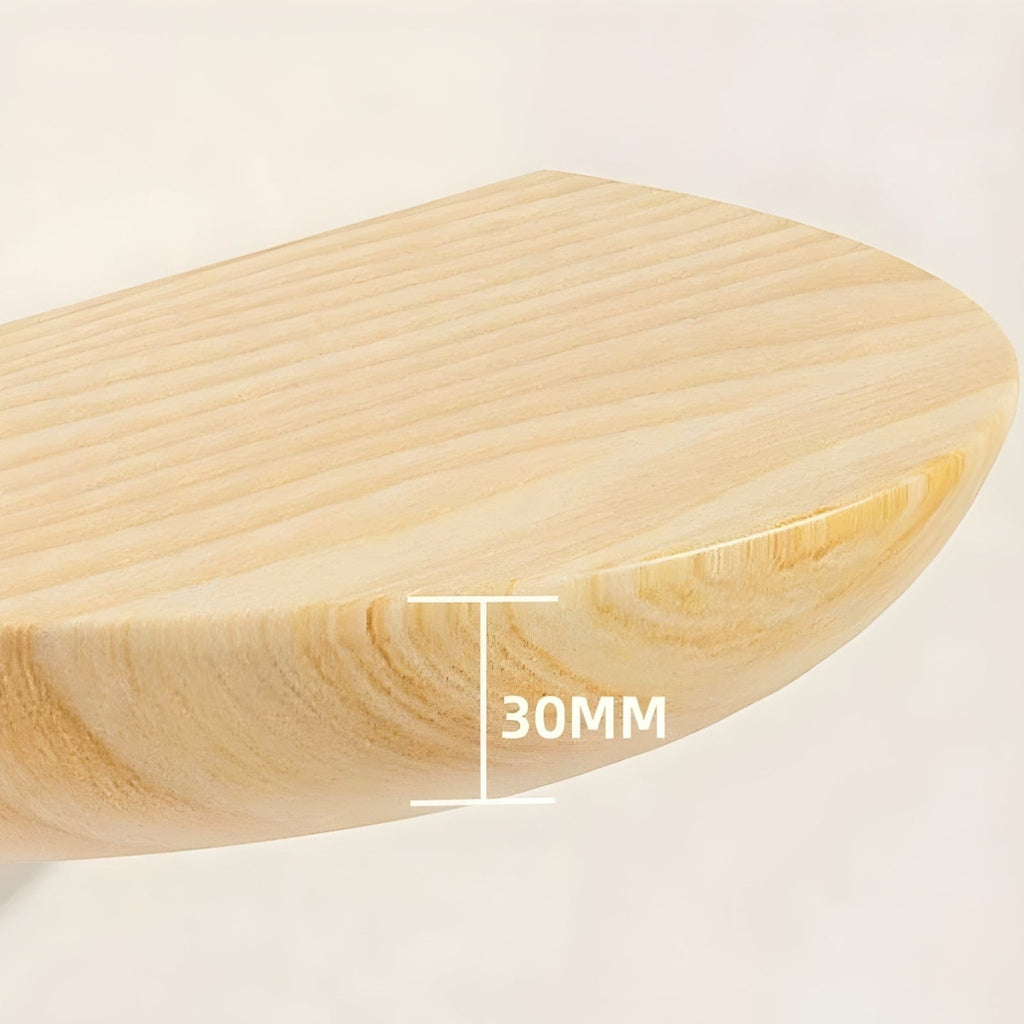 Étagère murale demi-cercle