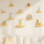 Étagère murale demi-cercle