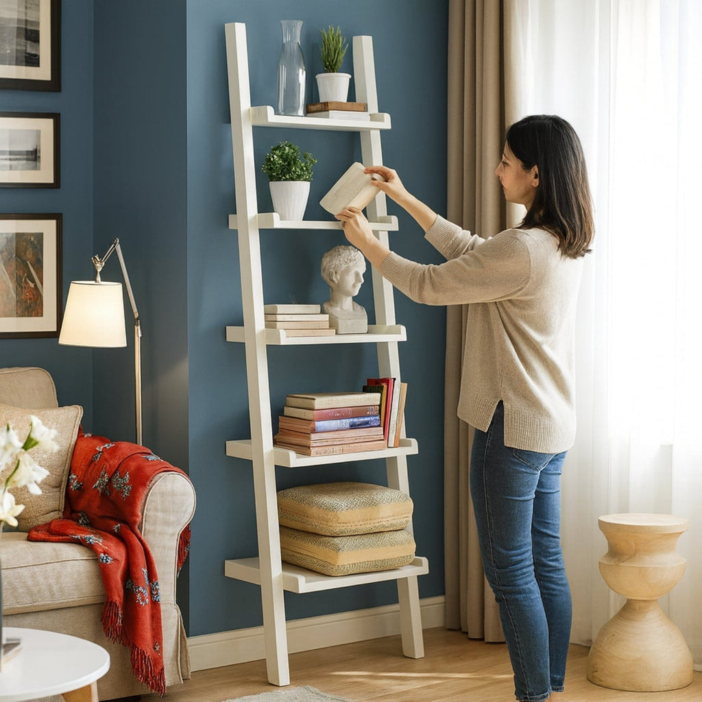 Étagère murale échelle